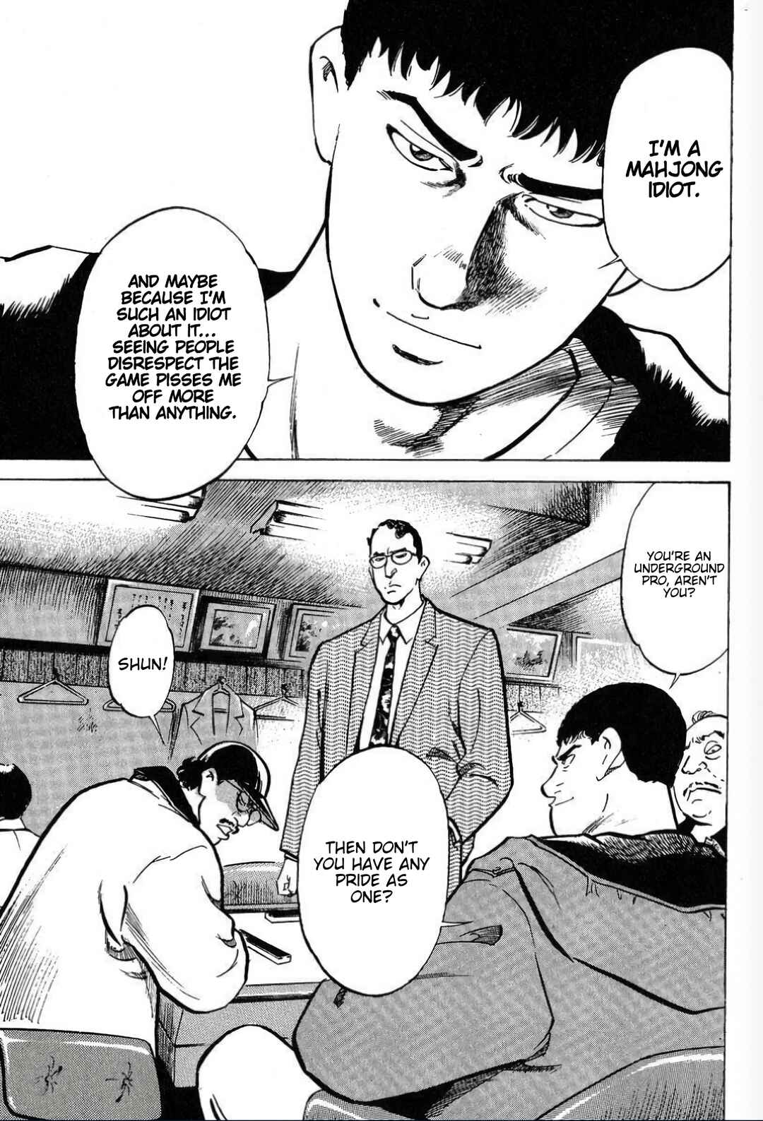 Mahjong Hiryuu Densetsu Tenpai Chapter 1 - Page 47