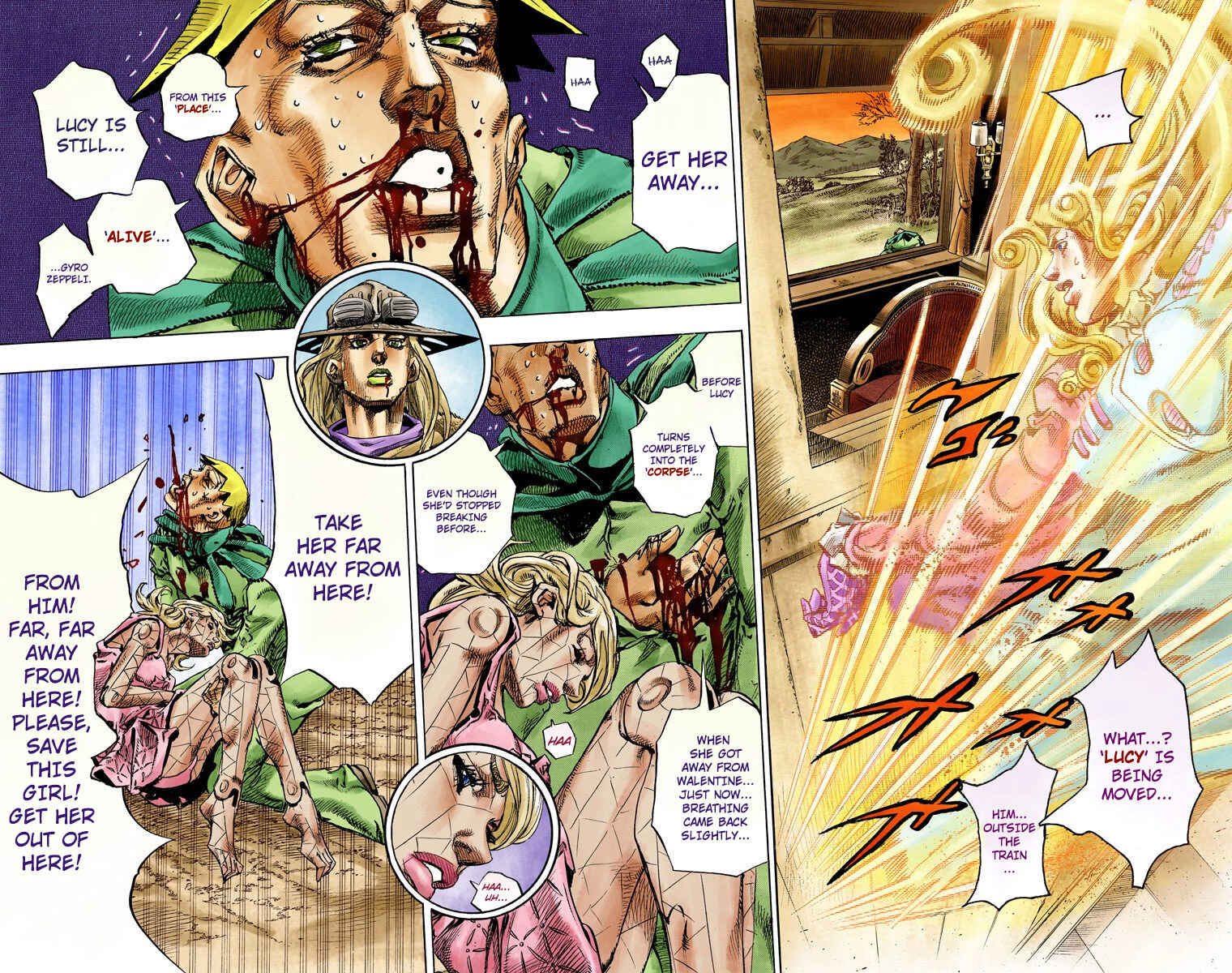JoJo no Kimyou na Bouken: Part 7 - Steel Ball Run Color-ban Chapter 81 - Page 20