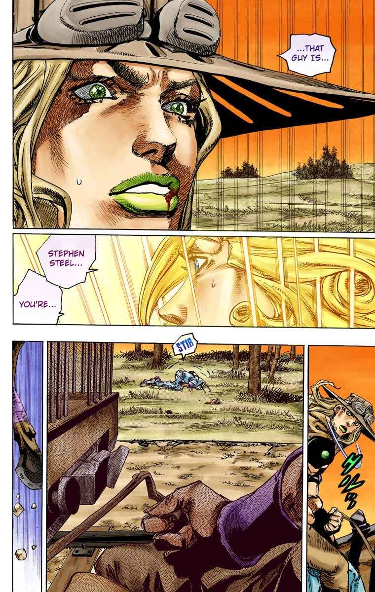 JoJo no Kimyou na Bouken: Part 7 - Steel Ball Run Color-ban Chapter 81 - Page 21