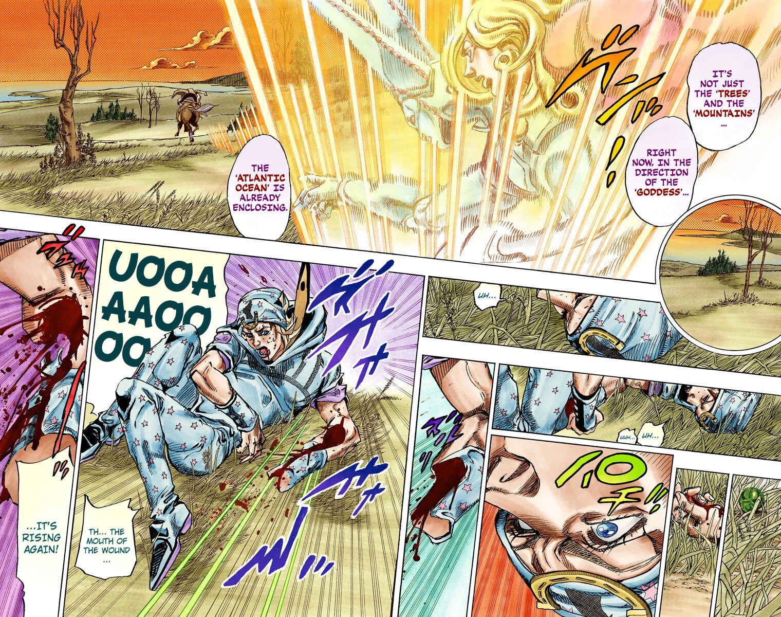 JoJo no Kimyou na Bouken: Part 7 - Steel Ball Run Color-ban Chapter 81 - Page 29