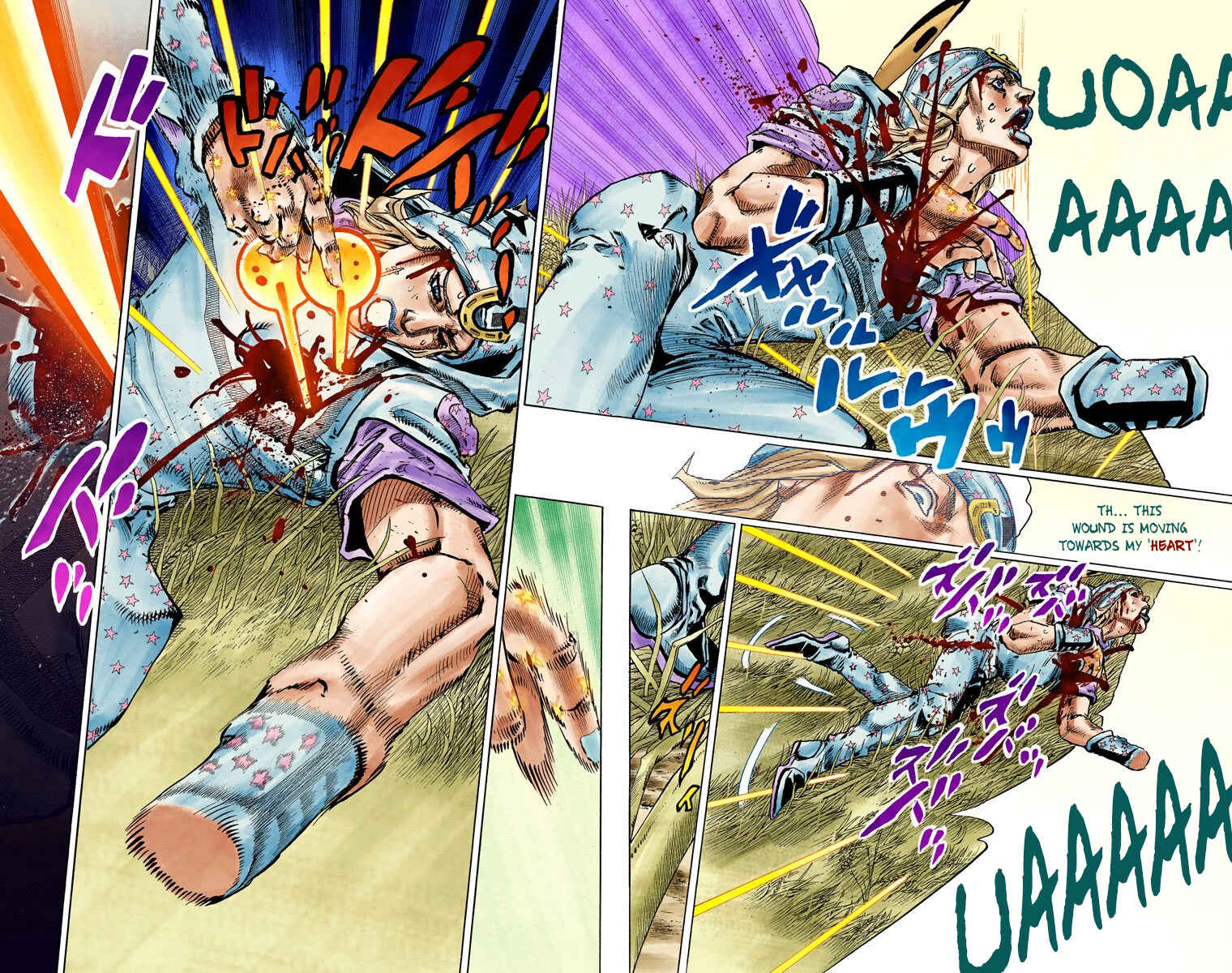 JoJo no Kimyou na Bouken: Part 7 - Steel Ball Run Color-ban Chapter 81 - Page 30