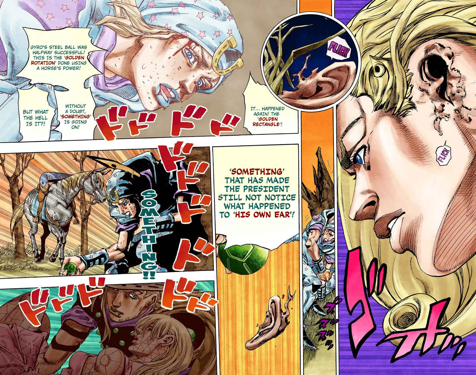 JoJo no Kimyou na Bouken: Part 7 - Steel Ball Run Color-ban Chapter 81 - Page 37