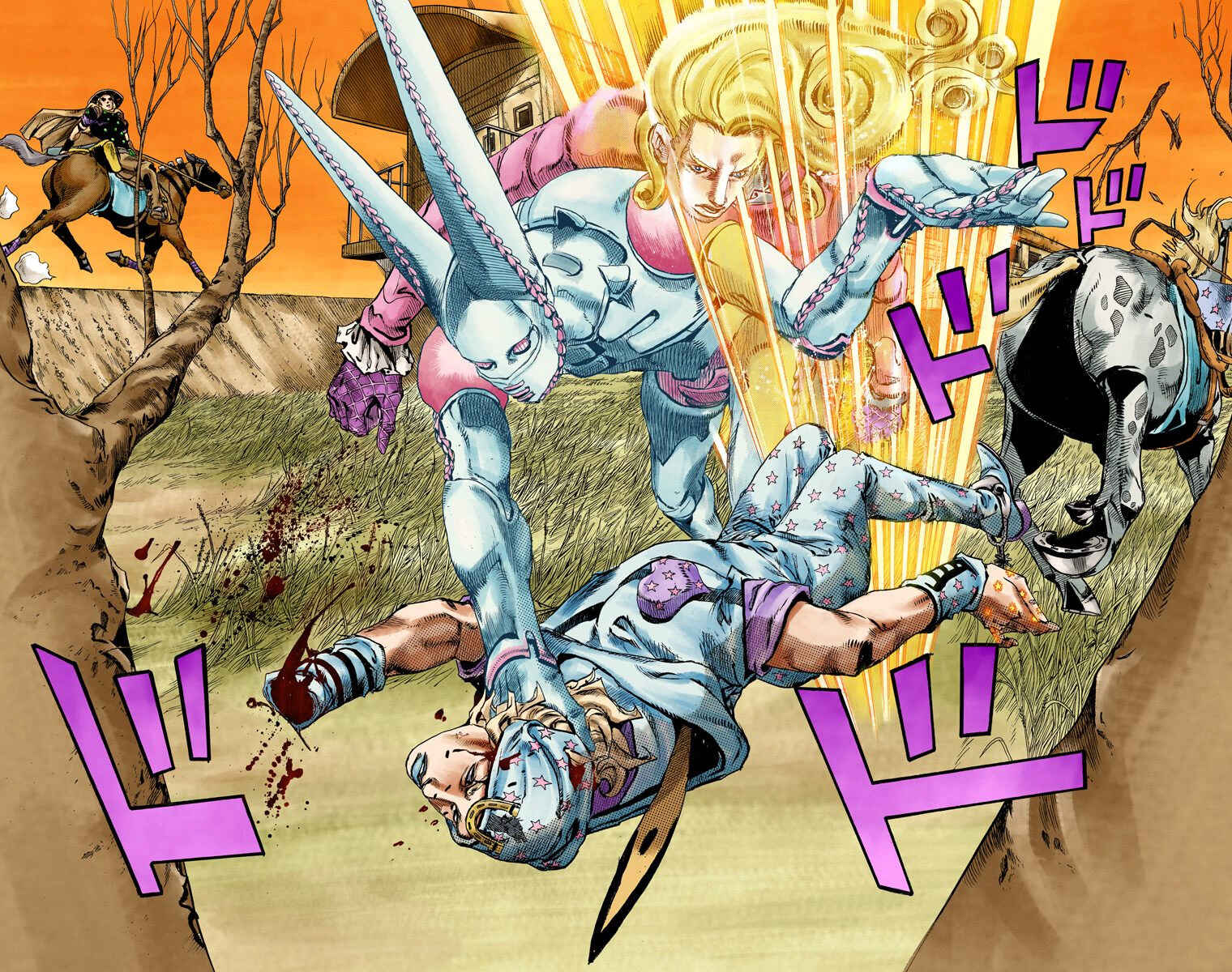 JoJo no Kimyou na Bouken: Part 7 - Steel Ball Run Color-ban Chapter 81 - Page 9