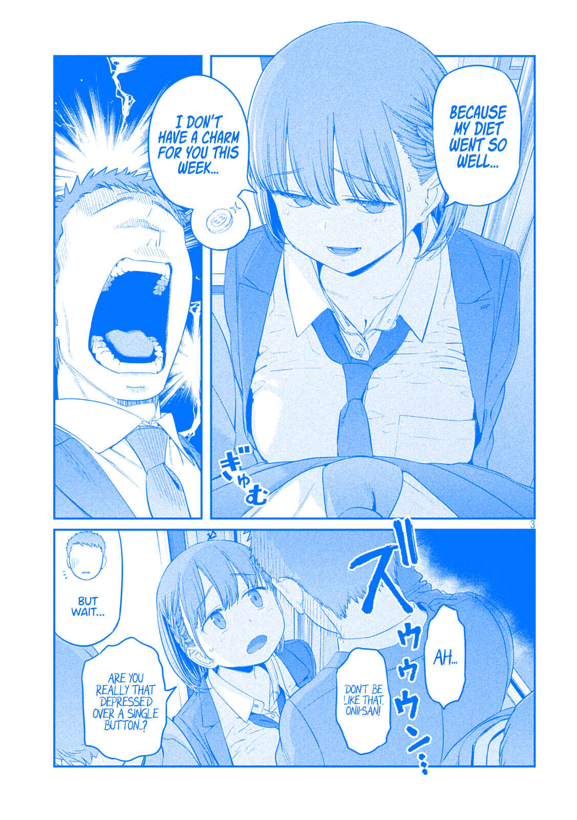 Getsuyoubi no Tawawa (Blue) (Fan Colored) Chapter 36 - Page 3