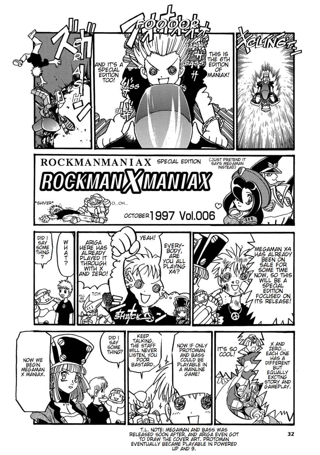 Mega Man Maniax Chapter 6 - Page 1
