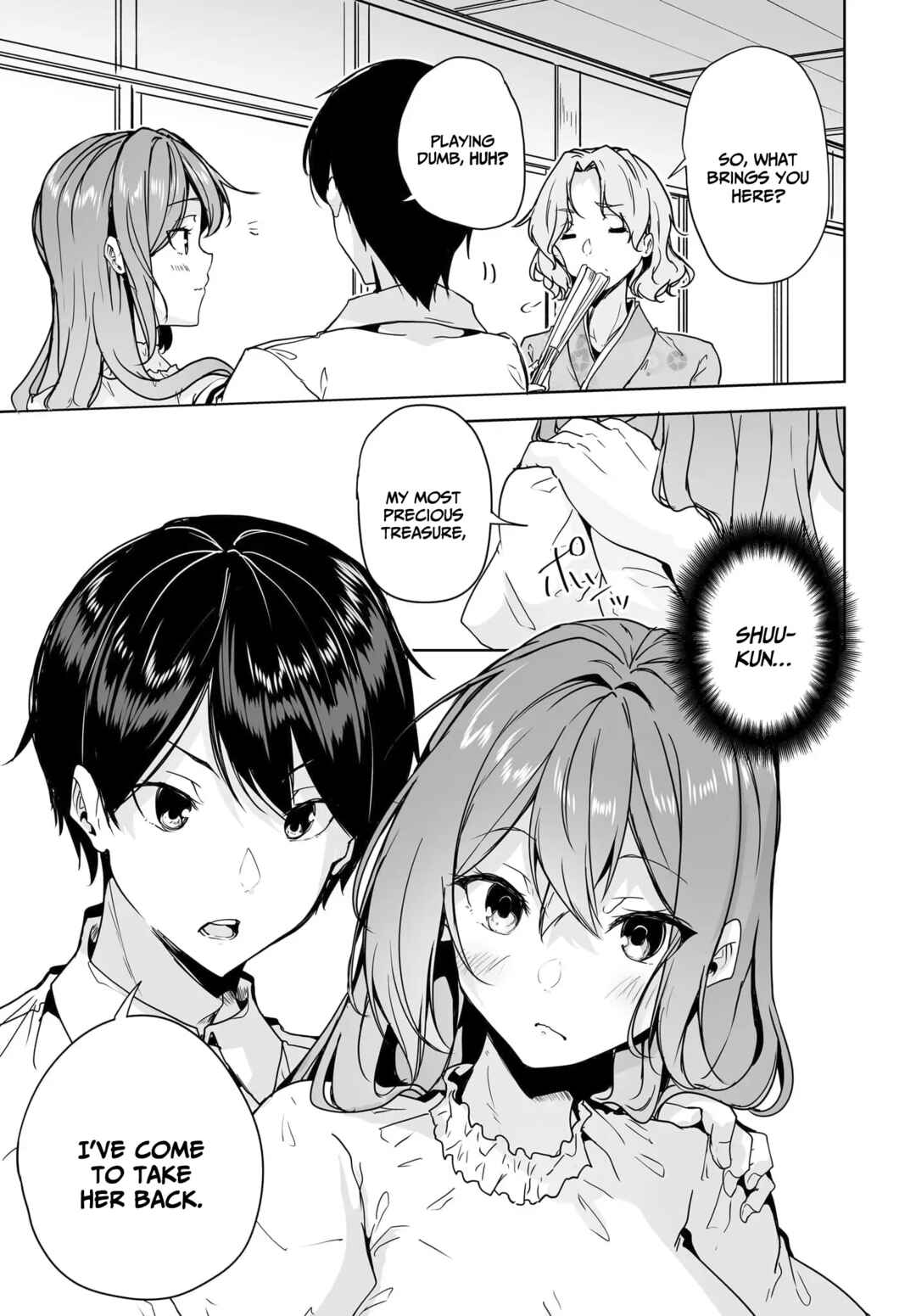 Danshi dato Omotteita Osananajimi tono Shinkon Seikatsu ga Umaku Ikisugiru Ken ni Tsuite Chapter 9 - Page 28