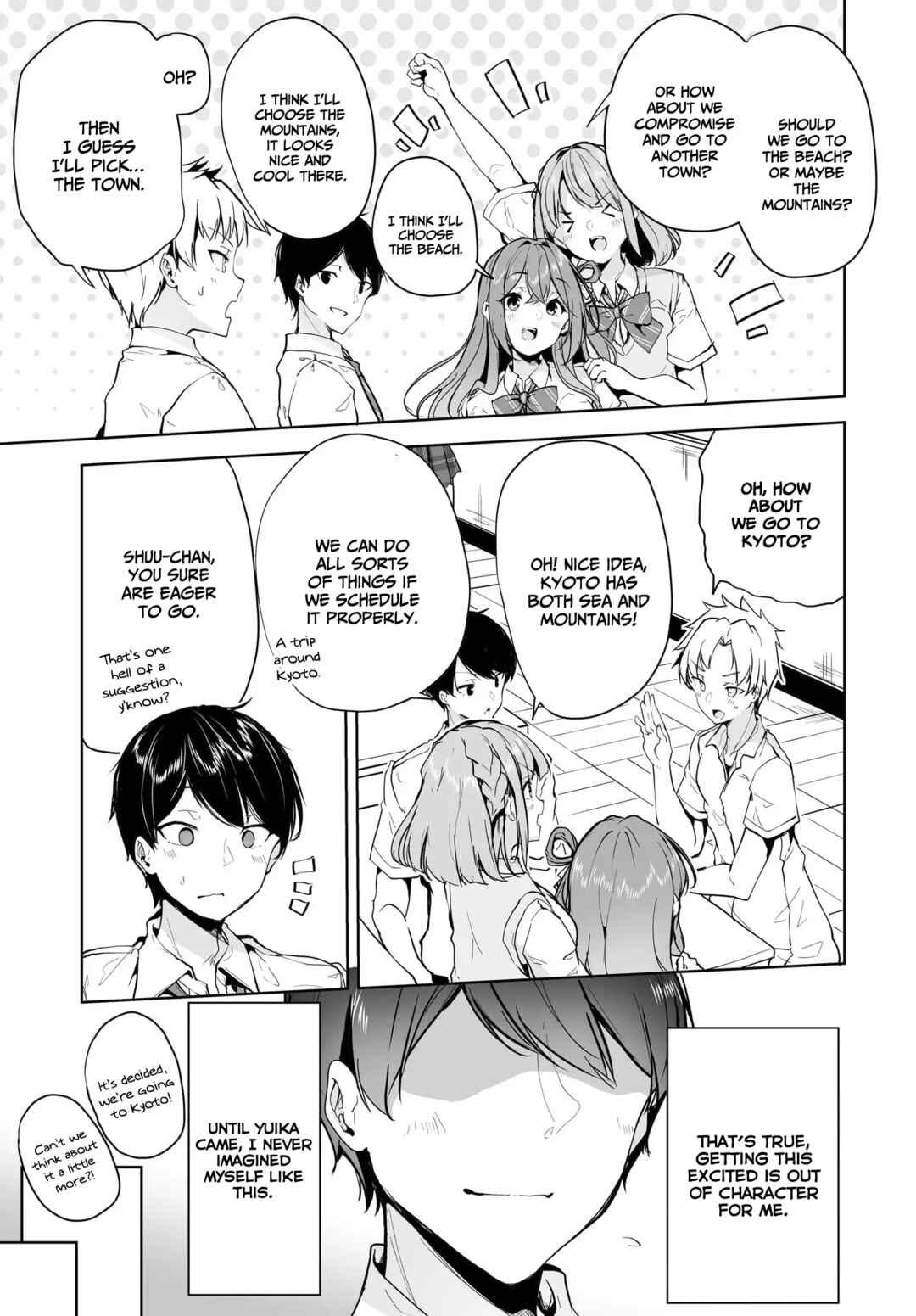 Danshi dato Omotteita Osananajimi tono Shinkon Seikatsu ga Umaku Ikisugiru Ken ni Tsuite Chapter 9 - Page 4