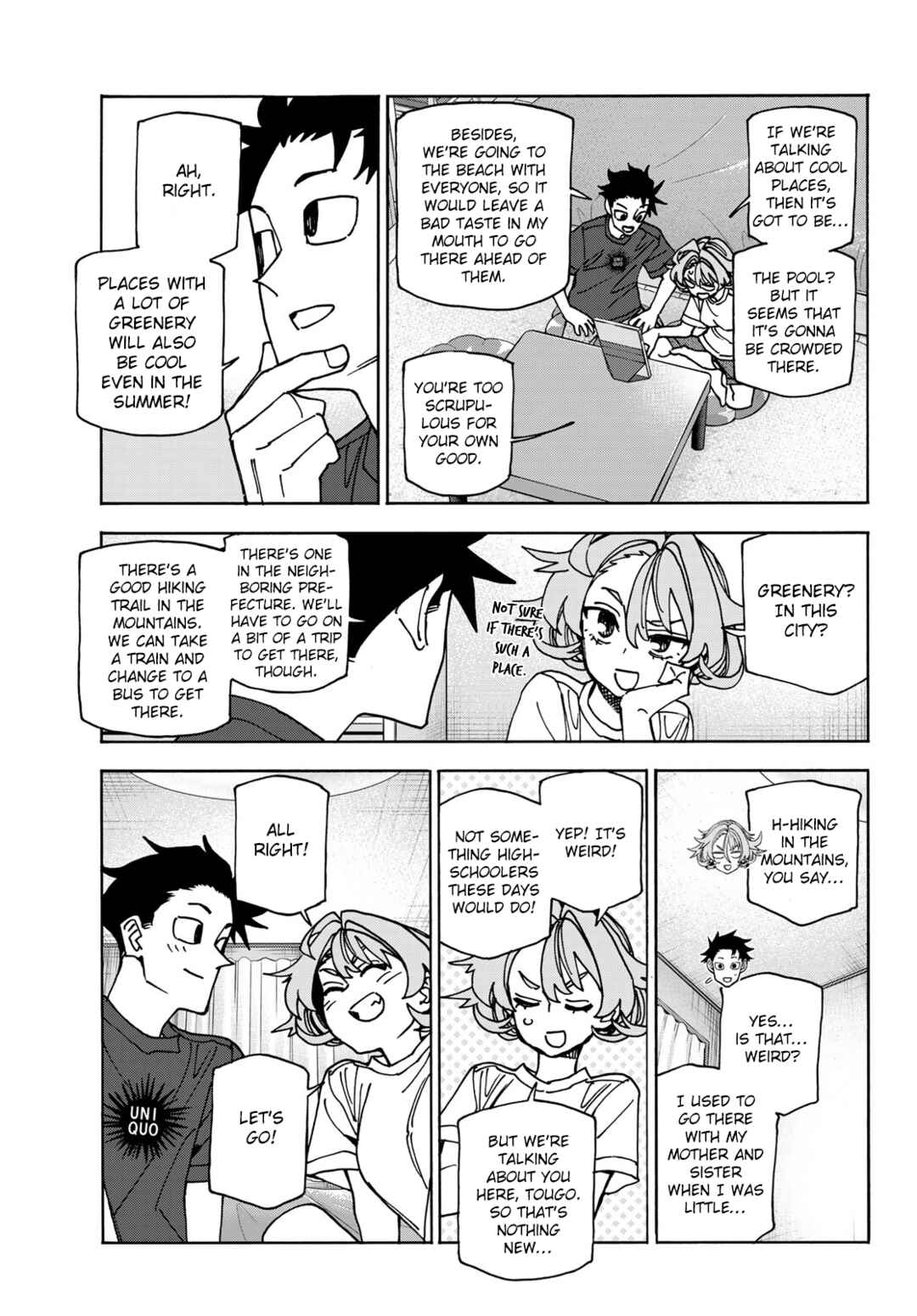 Ponkotsu Fuuki Iin to Skirt-take ga Futekisetsu na JK no Hanashi Chapter 78 - Page 3