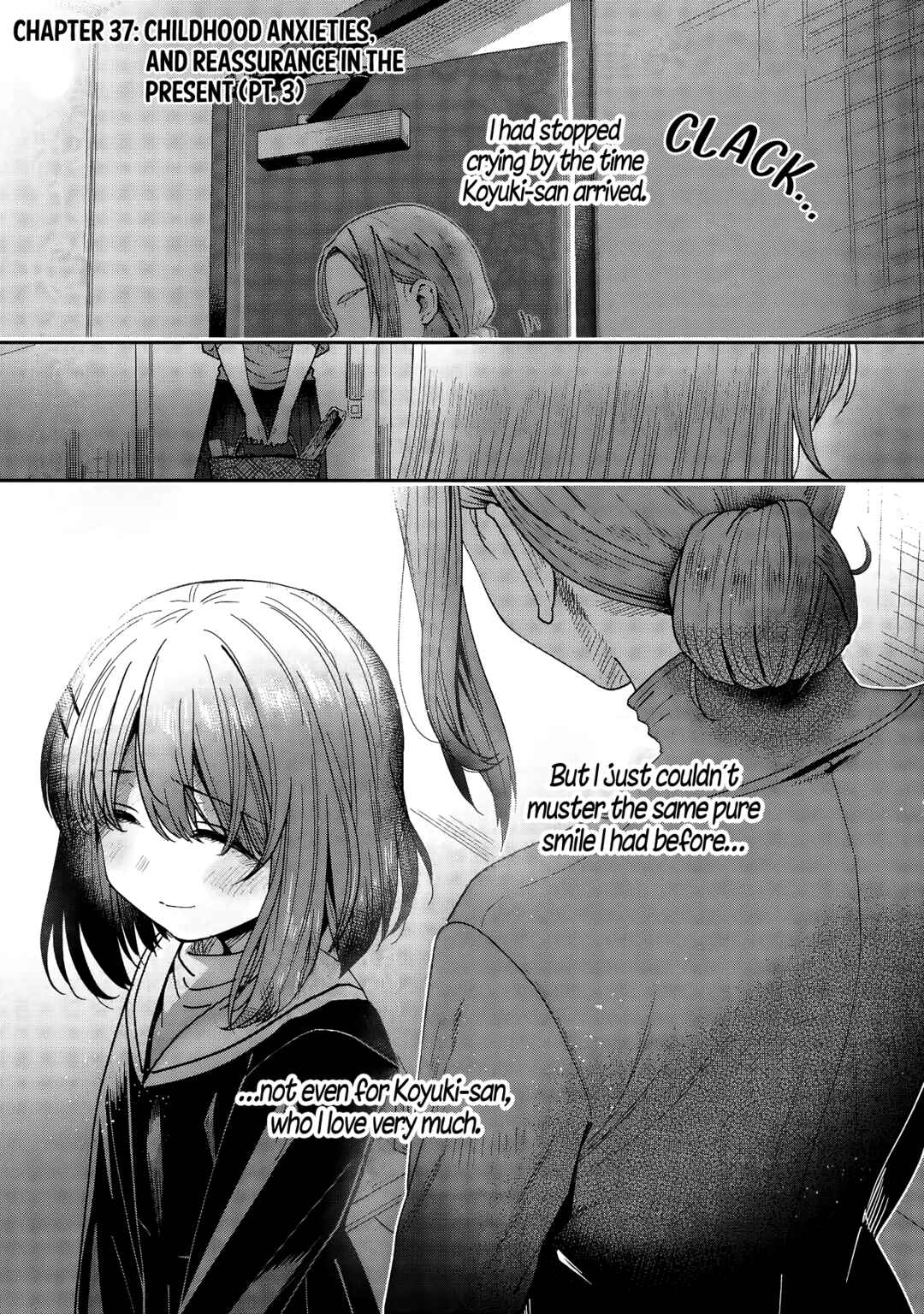 Otonari no Tenshi-sama ni Itsunomanika Dame Ningen ni Sareteita Ken: after the rain Chapter 37 - Page 1