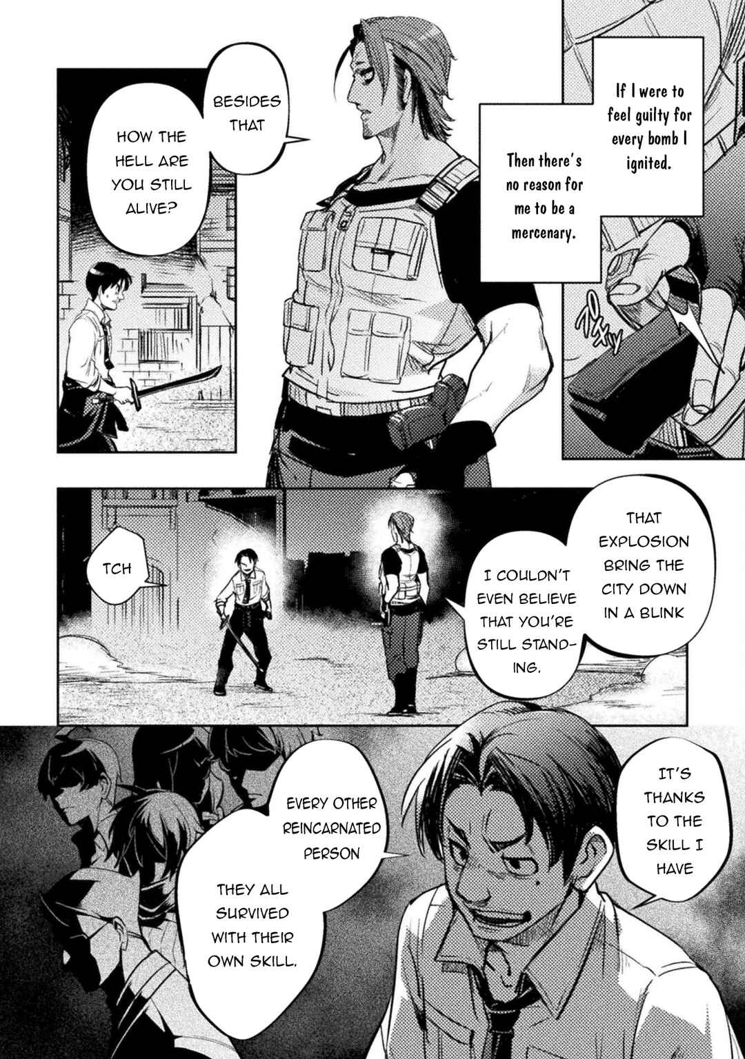 Bakudanma na Youhei, Douji Shoukan sareta Saikyou Cheat-domo wo Katappashi kara Keshitobasu Chapter 3 - Page 7
