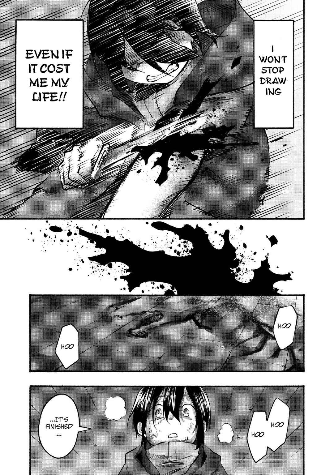 Kyou mo E ni Kaita Mochi ga Umai Chapter 7 - Page 38