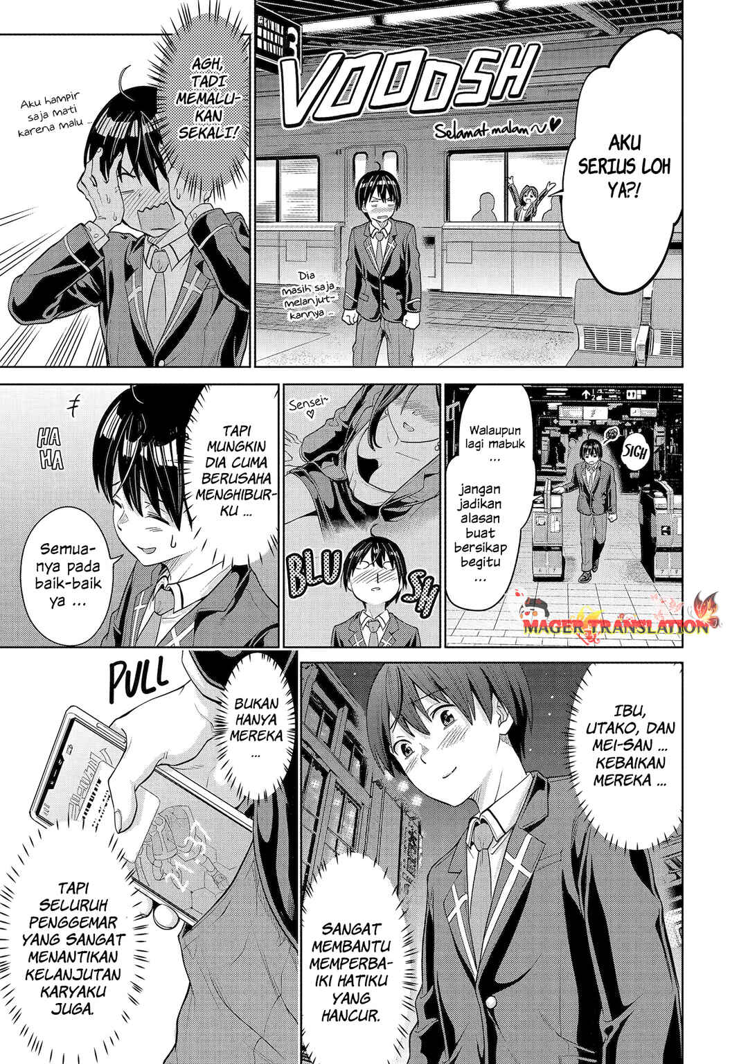 Koukousei WEB Sakka no Mote Seikatsu: "Anta ga Kami Sakka na Wakenai desho" to Boku o Futta Osananajimi ga Koukai Shiteru kedo Mou Osoi Chapter 2 - Page 16