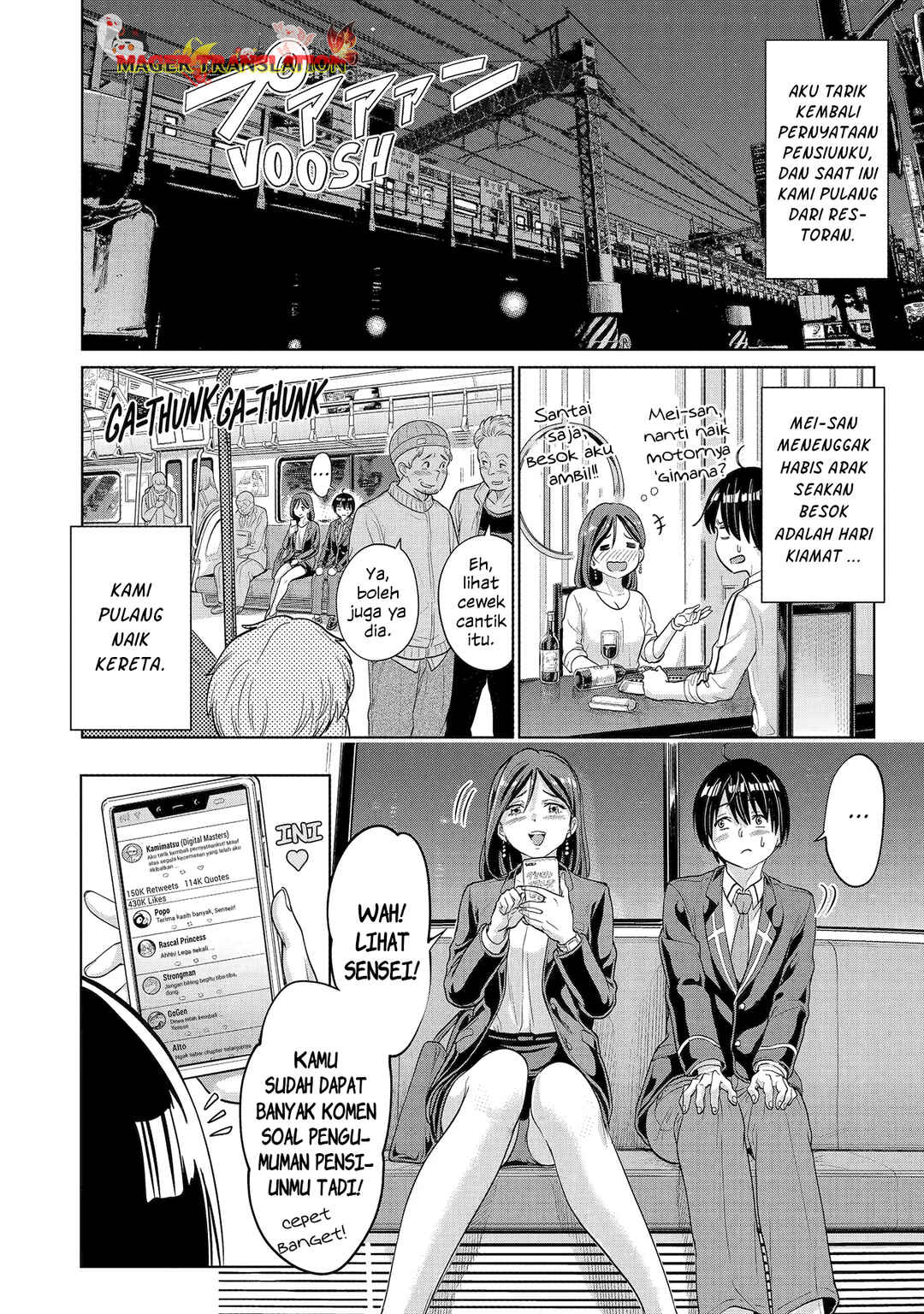 Koukousei WEB Sakka no Mote Seikatsu: "Anta ga Kami Sakka na Wakenai desho" to Boku o Futta Osananajimi ga Koukai Shiteru kedo Mou Osoi Chapter 2 - Page 3
