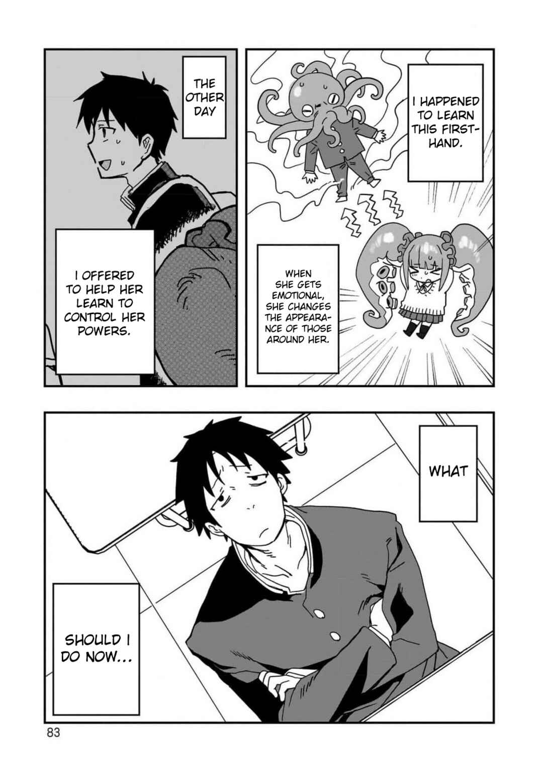 Mizudako-chan kara wa Nigerarenai! Chapter 2 - Page 3