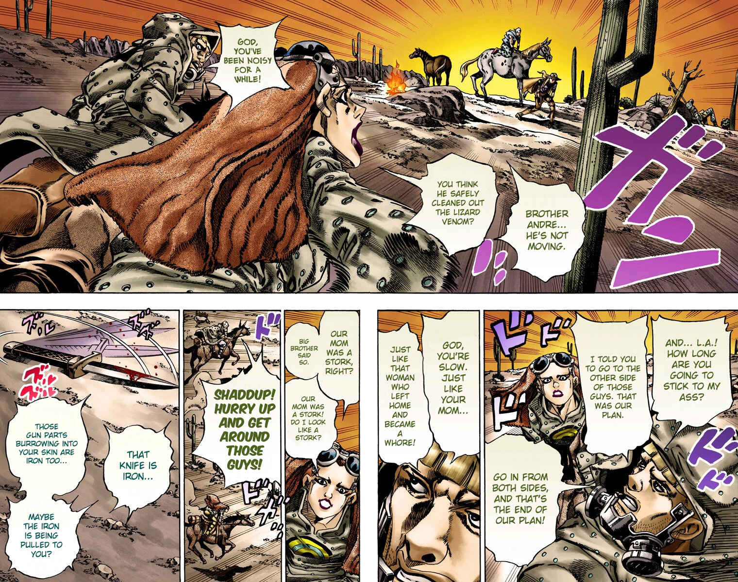 JoJo no Kimyou na Bouken: Part 7 - Steel Ball Run Color-ban Chapter 16 - Page 10