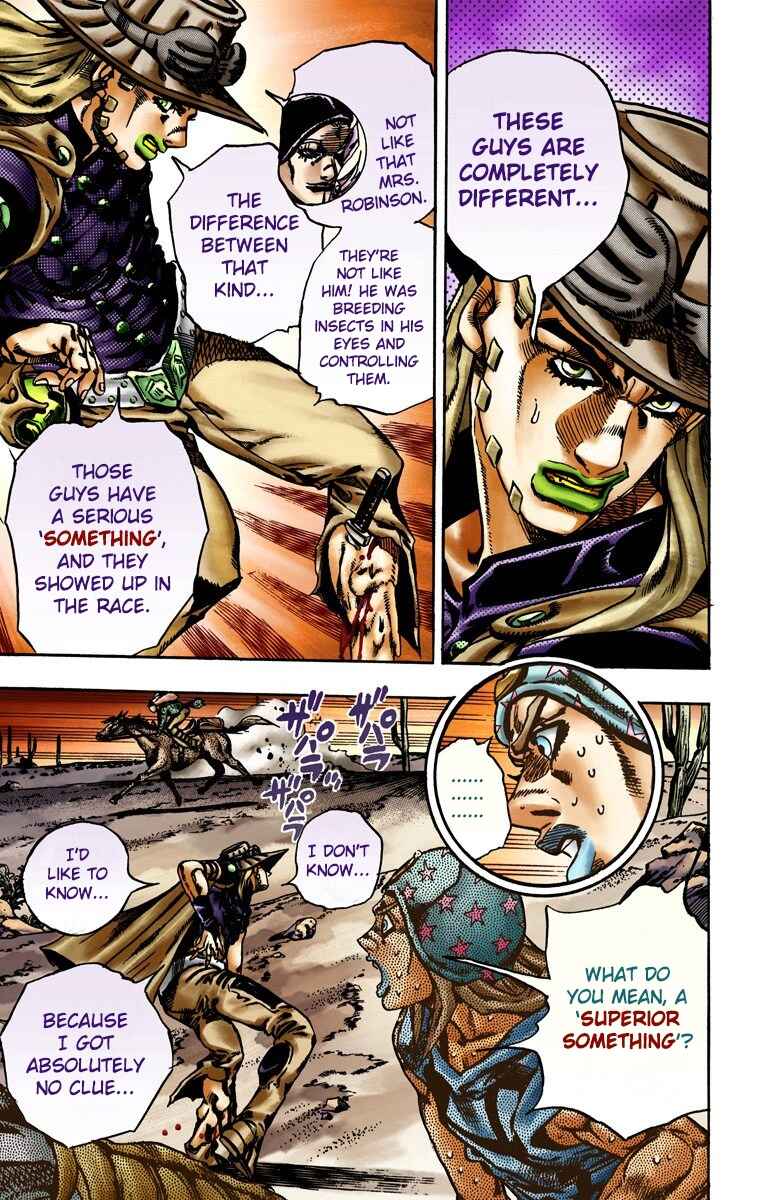 JoJo no Kimyou na Bouken: Part 7 - Steel Ball Run Color-ban Chapter 16 - Page 16