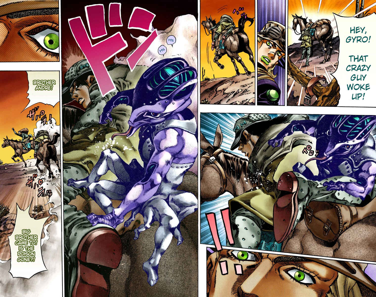 JoJo no Kimyou na Bouken: Part 7 - Steel Ball Run Color-ban Chapter 16 - Page 17