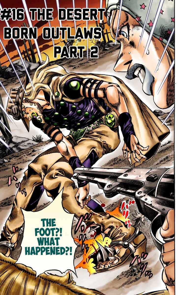JoJo no Kimyou na Bouken: Part 7 - Steel Ball Run Color-ban Chapter 16 - Page 2