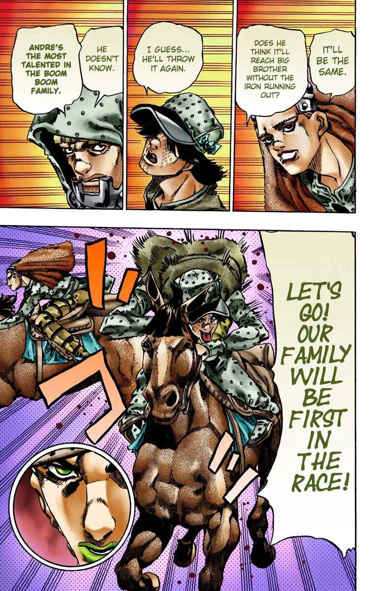 JoJo no Kimyou na Bouken: Part 7 - Steel Ball Run Color-ban Chapter 16 - Page 23
