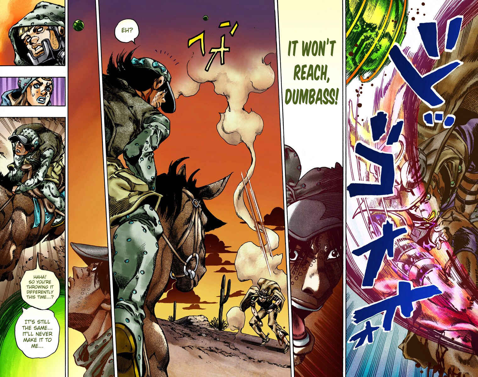 JoJo no Kimyou na Bouken: Part 7 - Steel Ball Run Color-ban Chapter 16 - Page 24