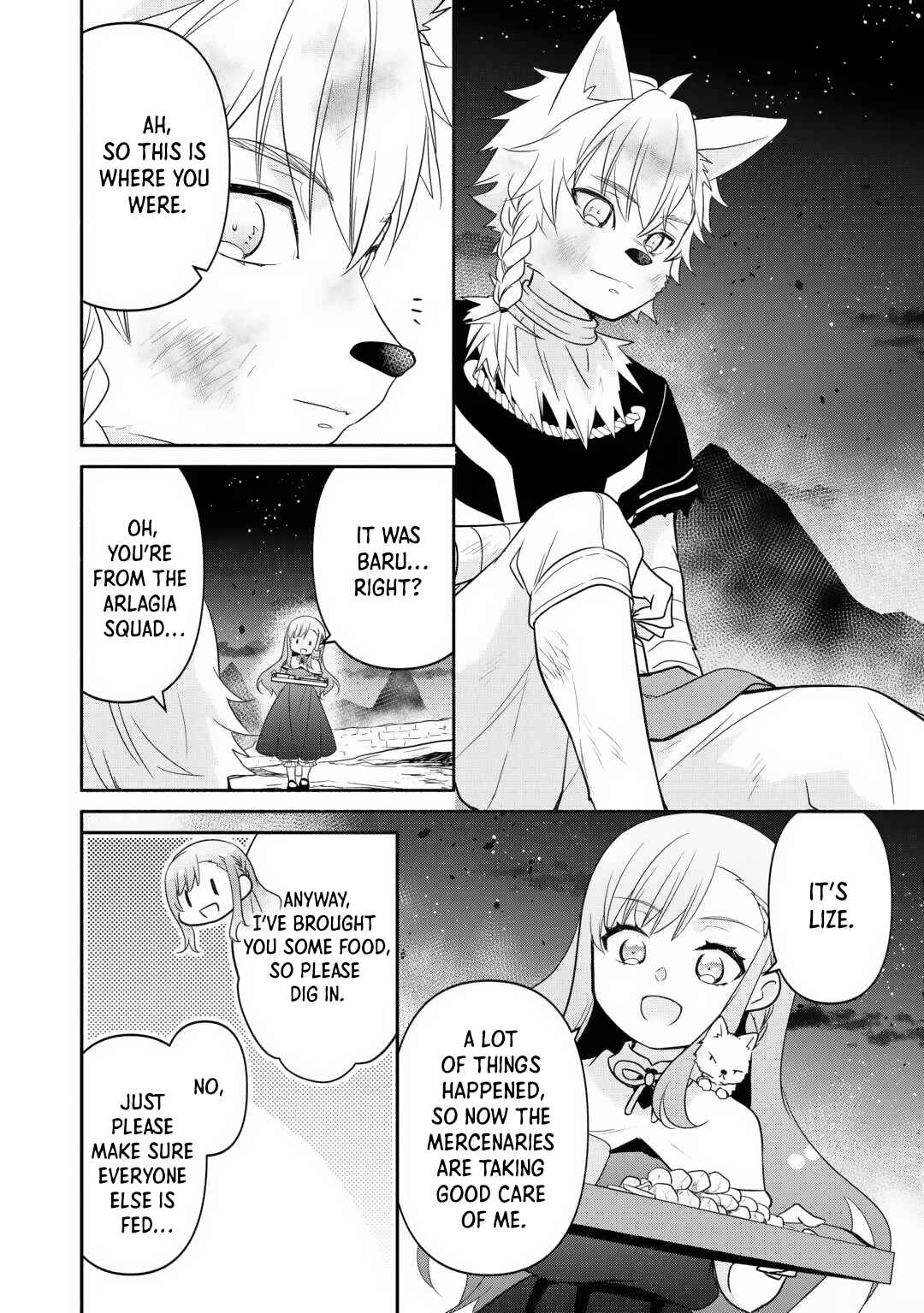 Tensei Youjo.: Shinjuu to Ouji to, Saikyou no Oji-san Youhei-dan no Naka de Ikiru Chapter 19 - Page 4
