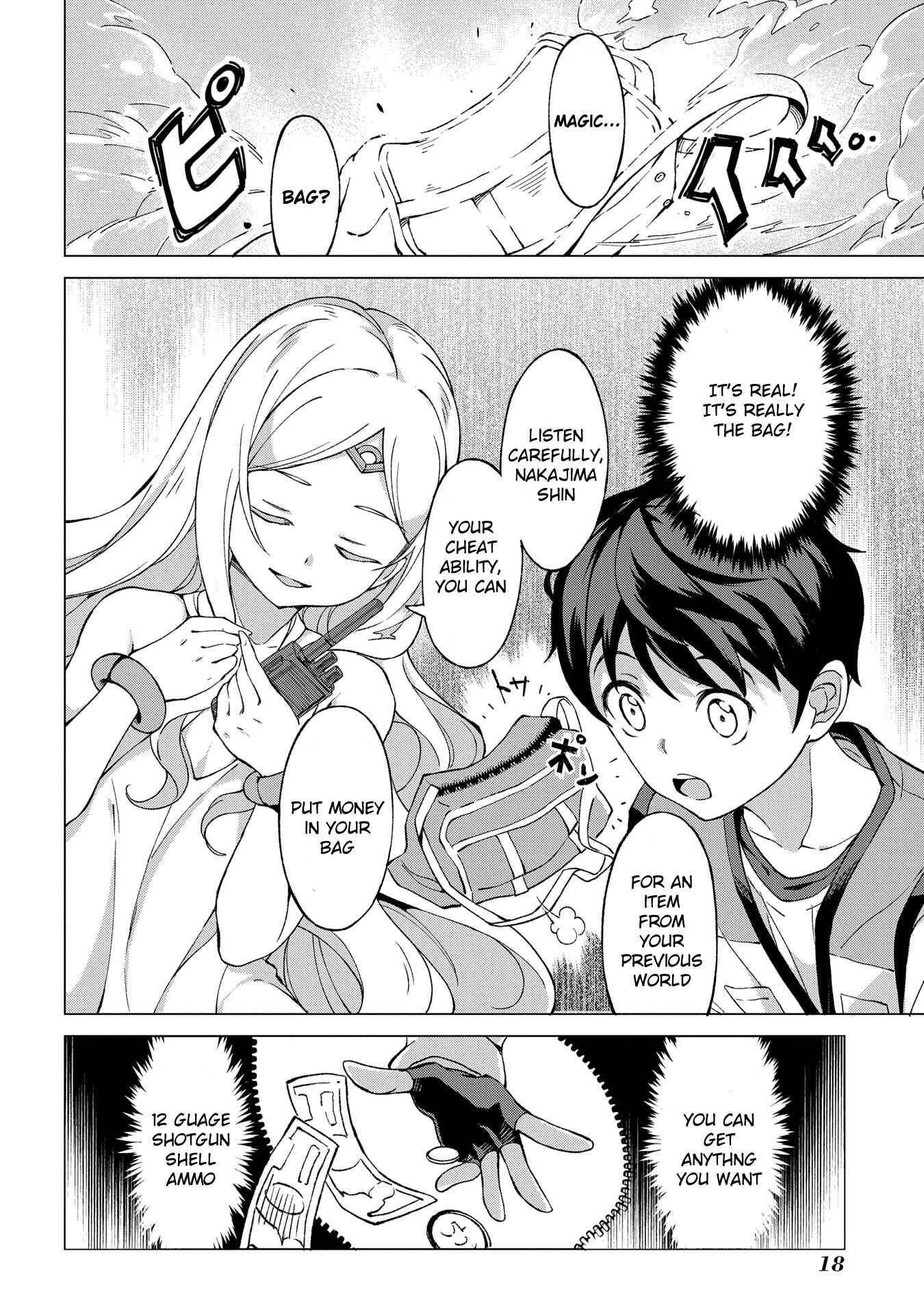 Hokkaidou no Gen'eki Hunter ga Isekai ni Hourikomarete Mita ~Elf Yome to Meguru Isekai Shuryou Life~ Chapter 1.1 - Page 18