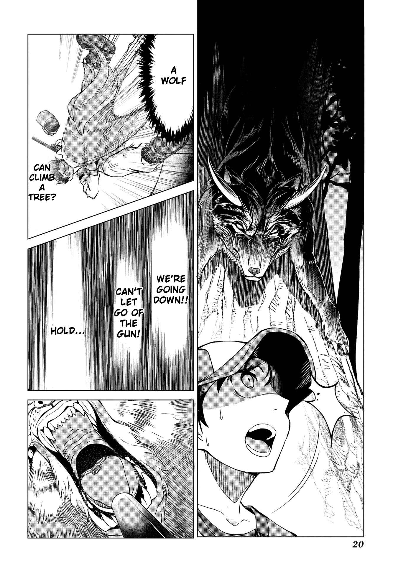 Hokkaidou no Gen'eki Hunter ga Isekai ni Hourikomarete Mita ~Elf Yome to Meguru Isekai Shuryou Life~ Chapter 1.1 - Page 20
