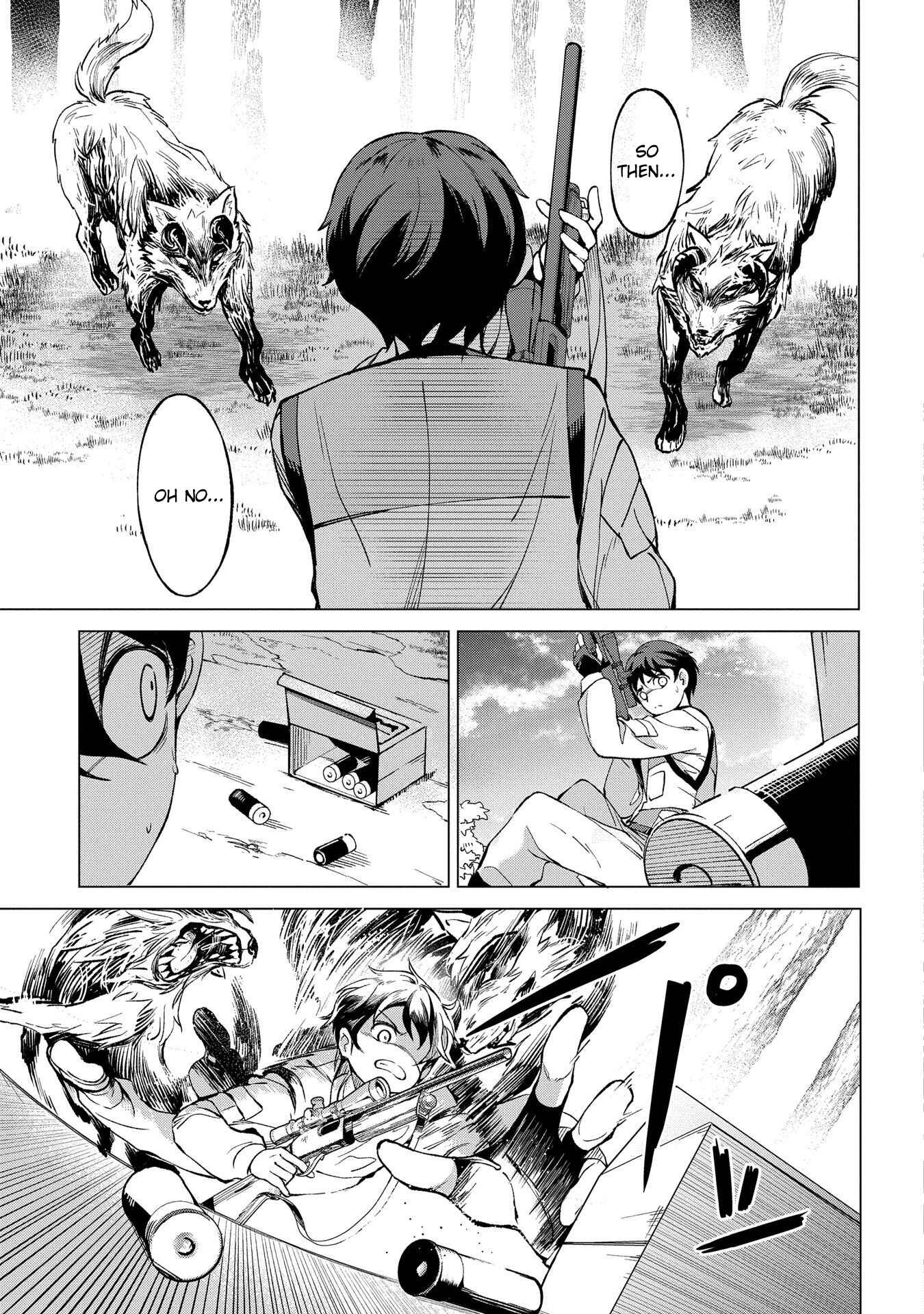 Hokkaidou no Gen'eki Hunter ga Isekai ni Hourikomarete Mita ~Elf Yome to Meguru Isekai Shuryou Life~ Chapter 1.1 - Page 23