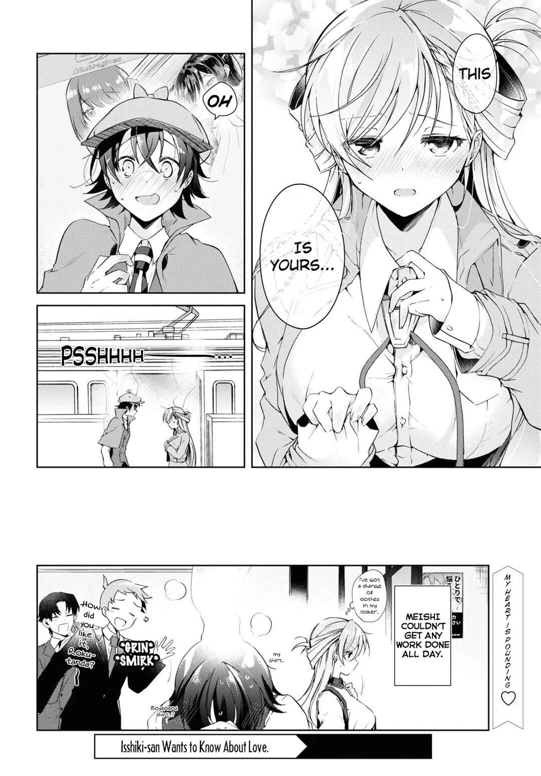 Isshiki-san wa Koi wo Shiritai. Chapter 14 - Page 34