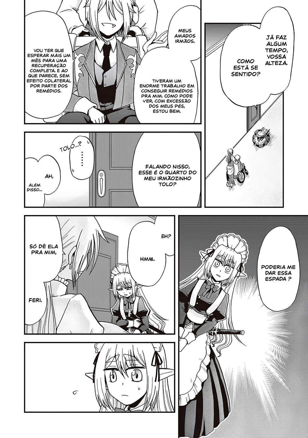 Zense wa Kentei. Konjou Kuzu Ouji Chapter 27 - Page 10