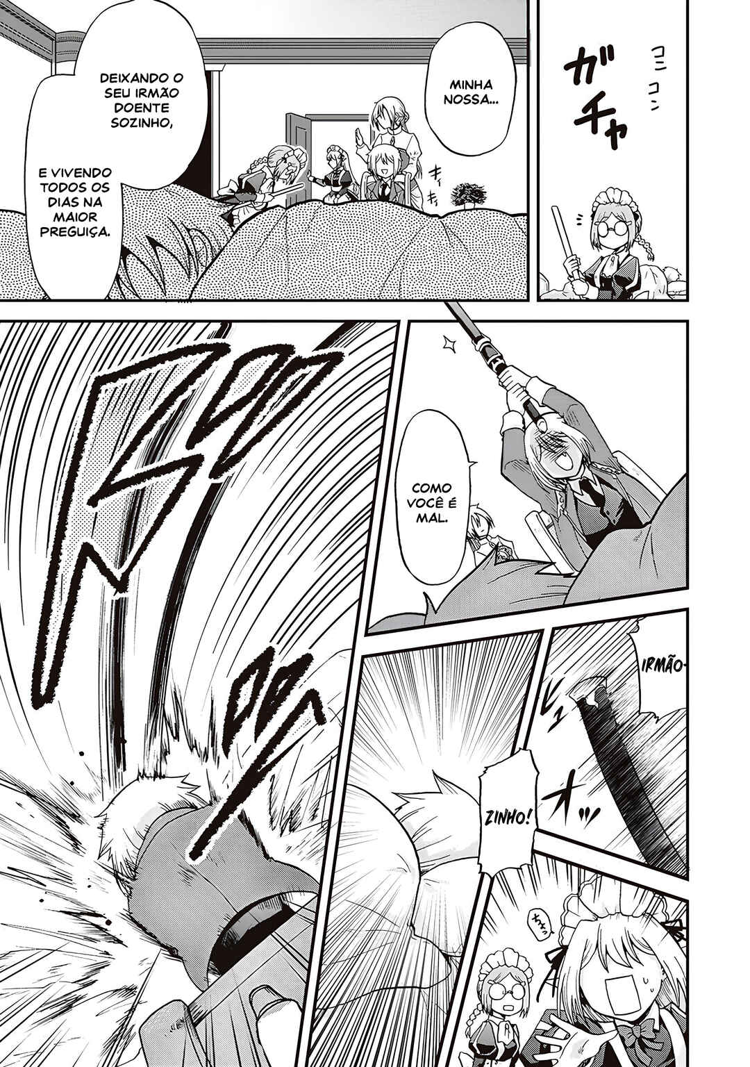 Zense wa Kentei. Konjou Kuzu Ouji Chapter 27 - Page 11
