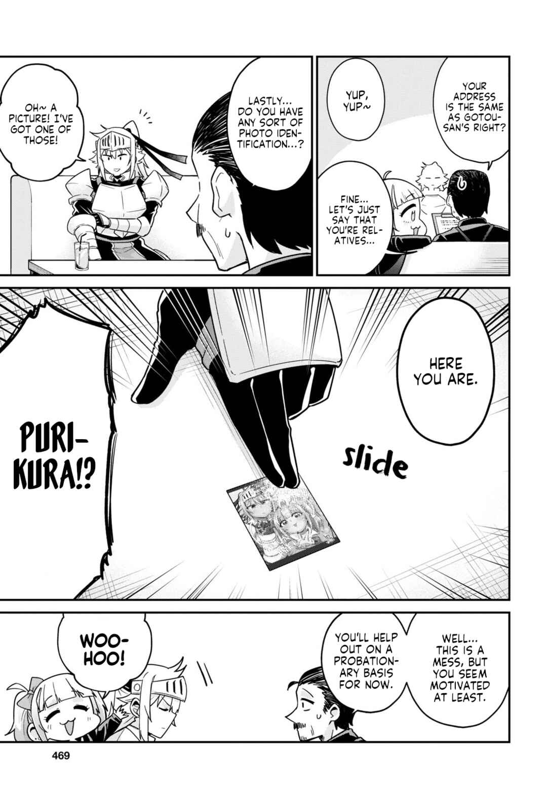 GAL and KNIGHTESS Chapter 4 - Page 9