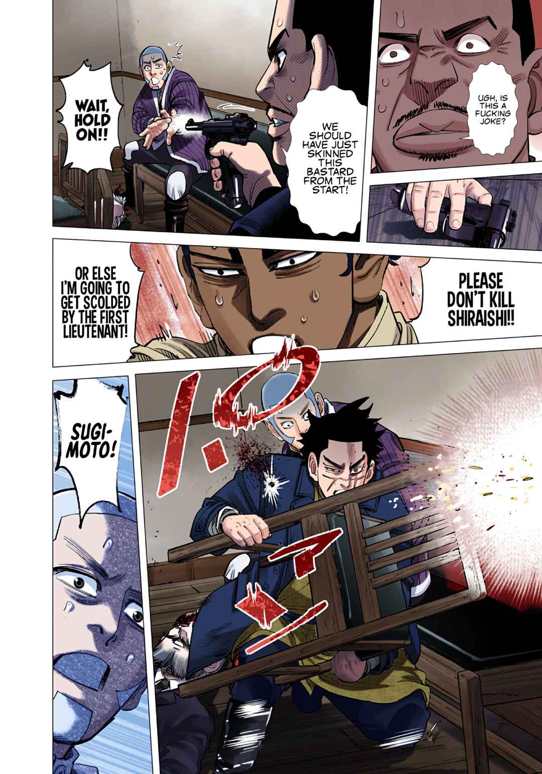 Golden Kamuy (Official Colored) Chapter 98 - Page 12