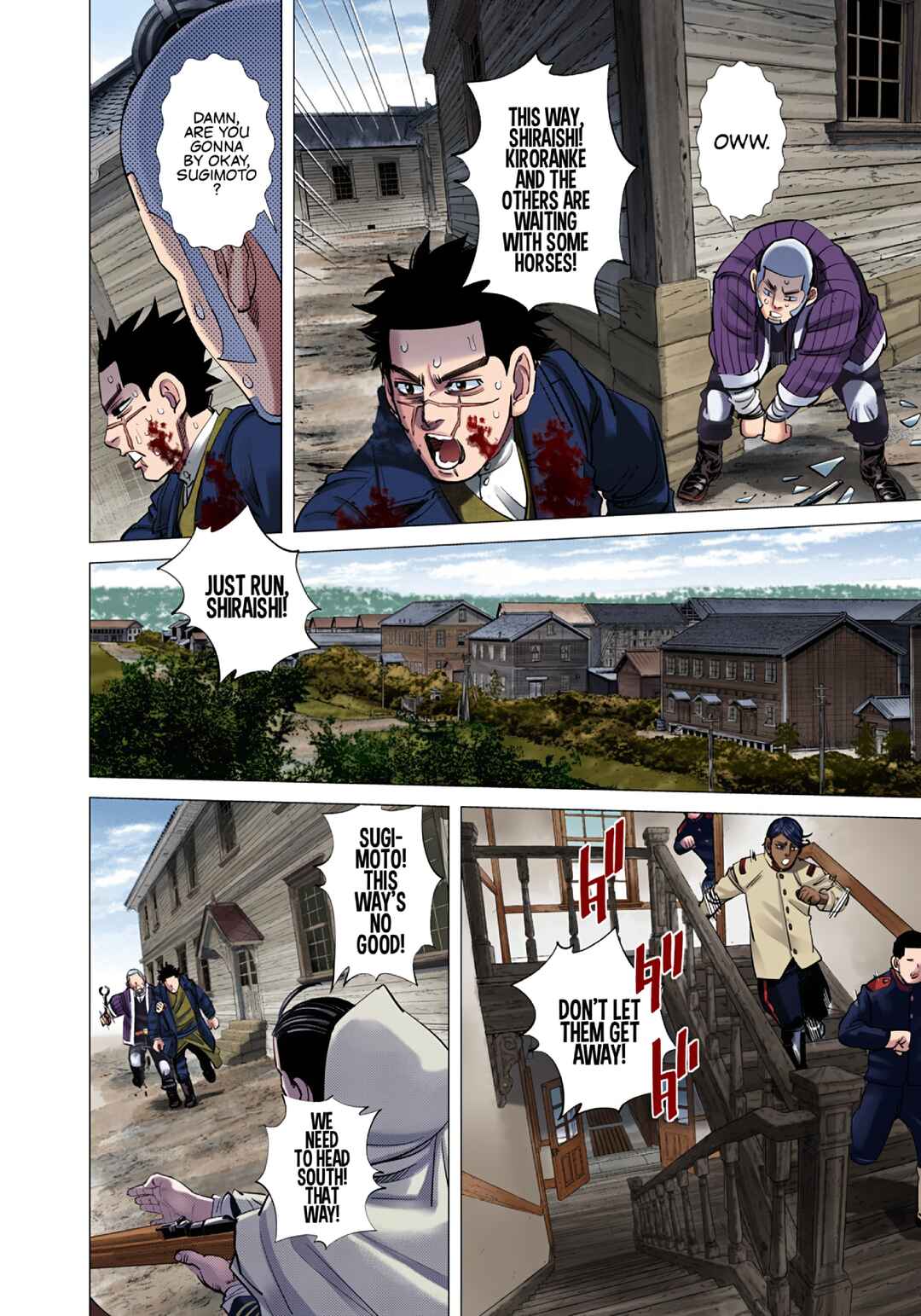 Golden Kamuy (Official Colored) Chapter 98 - Page 14