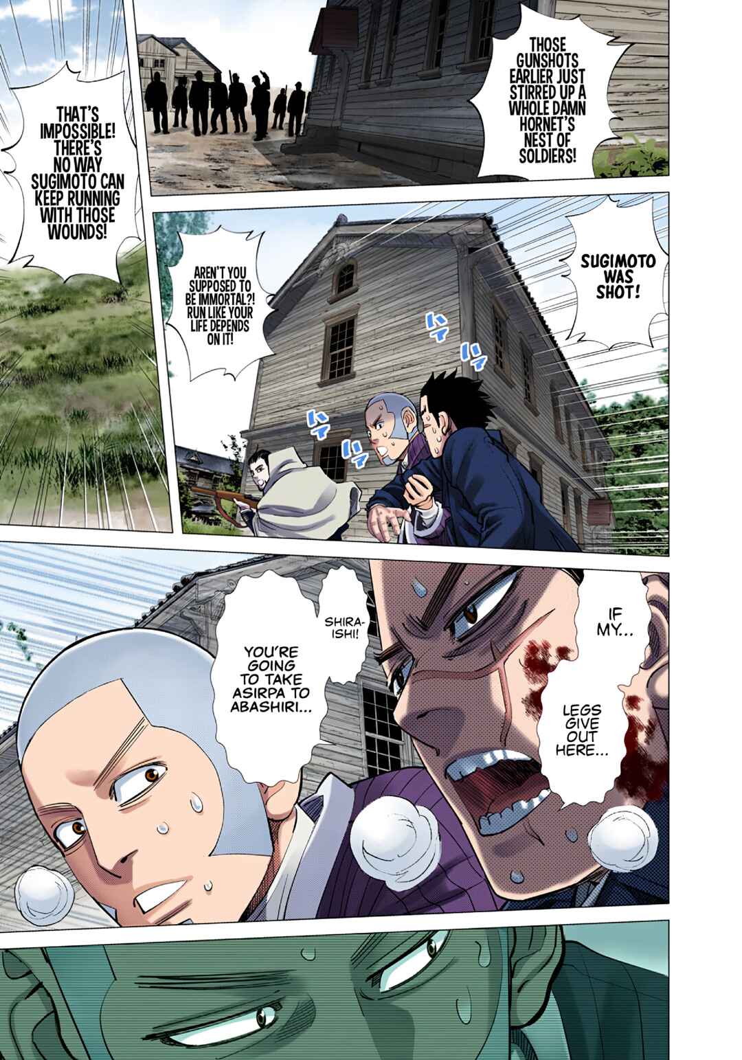 Golden Kamuy (Official Colored) Chapter 98 - Page 15