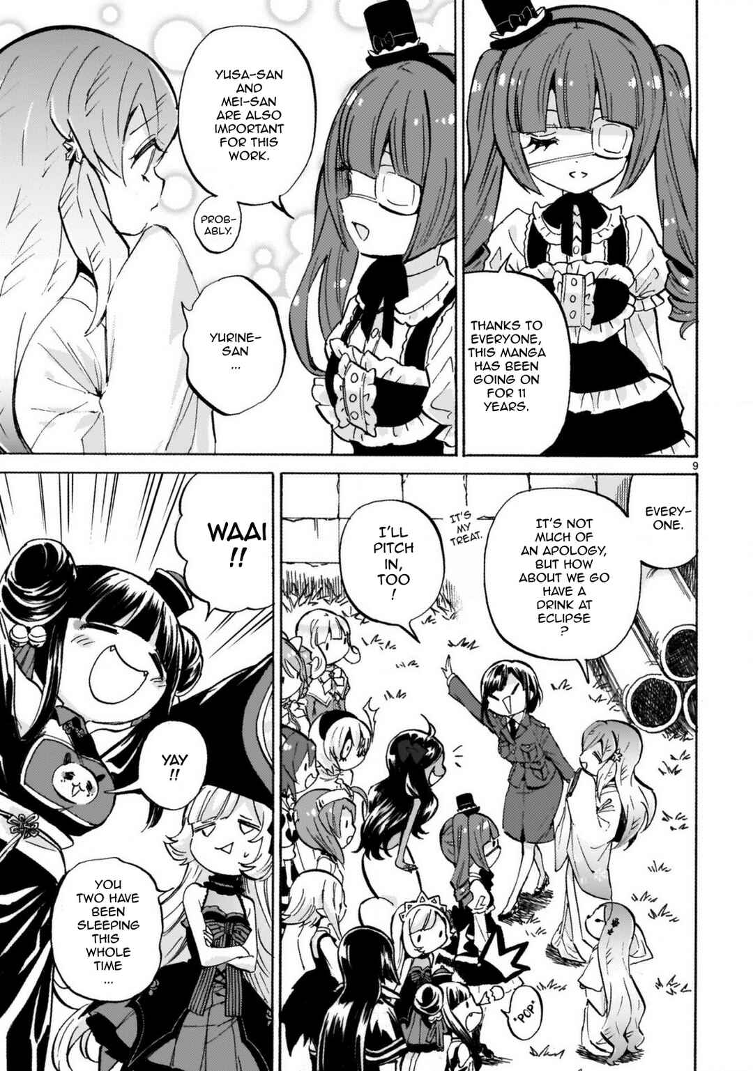 Jashin-chan Dropkick Chapter 239 - Page 9