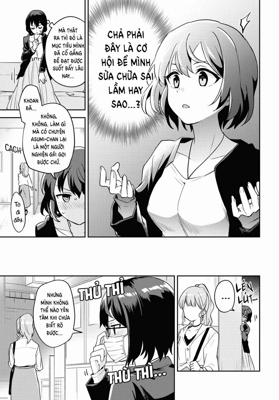 Asumi-chan wa Les Fuuzoku ni Kyoumi ga Arimasu! Chapter 5 - Page 19