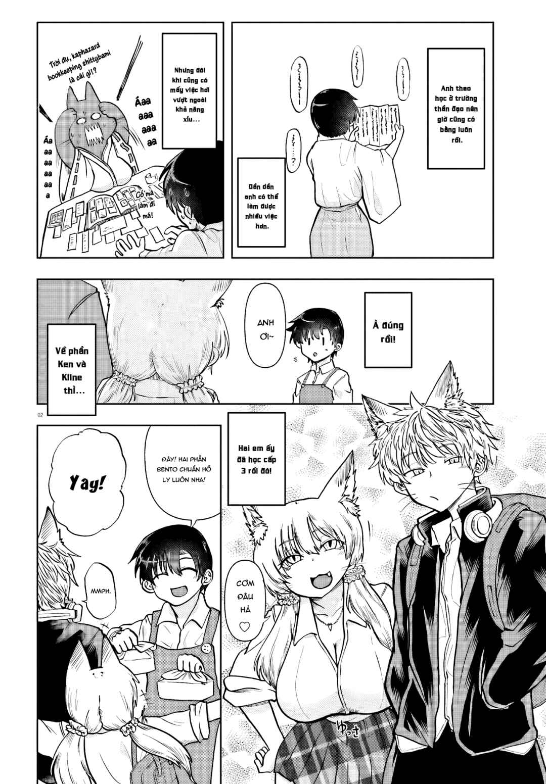 Okitsune Gal Katabami-san Chapter 21 - Page 2
