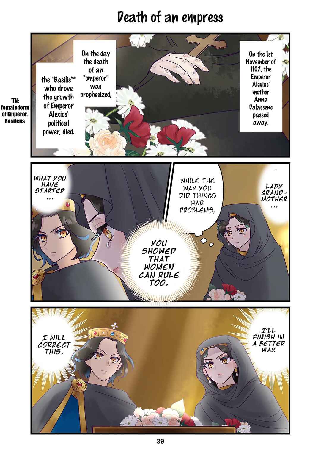 Anna Komnene Chapter 24 - Page 1