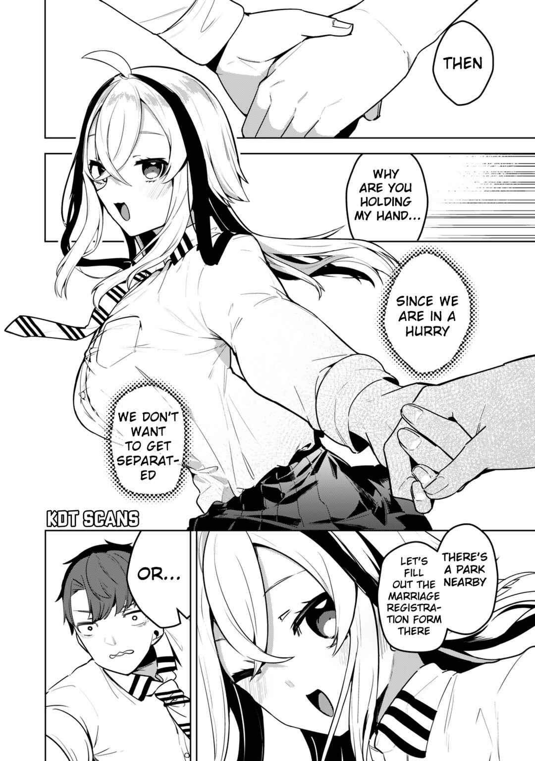 Hakiri-san wa Kimi Dake no Shinigami ni Naritai Chapter 2 - Page 11