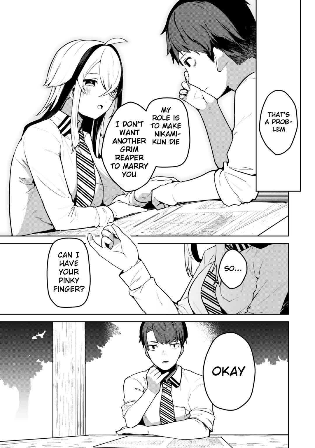 Hakiri-san wa Kimi Dake no Shinigami ni Naritai Chapter 2 - Page 18