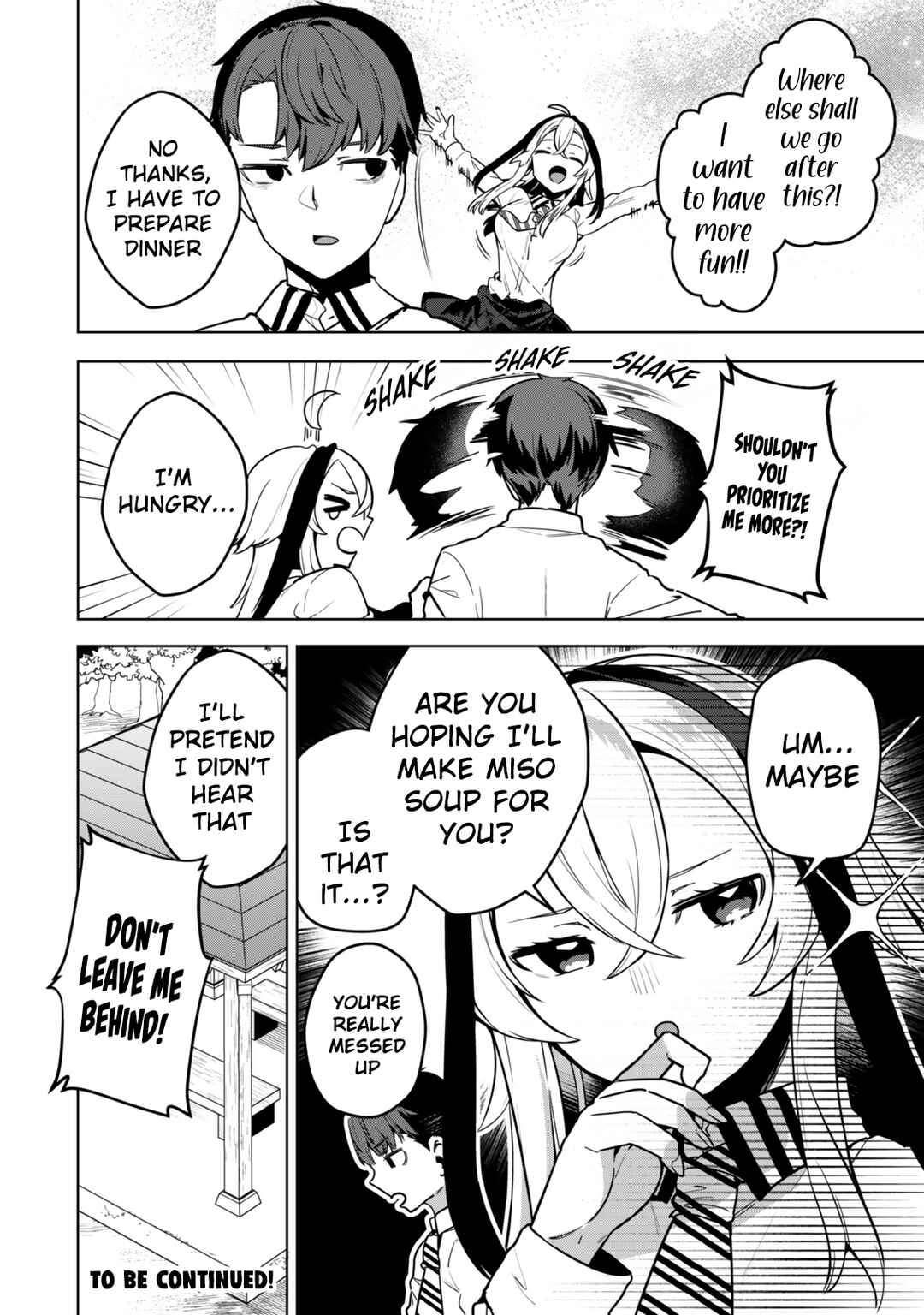 Hakiri-san wa Kimi Dake no Shinigami ni Naritai Chapter 2 - Page 21