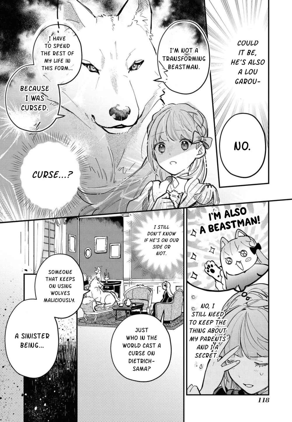 Fenrir Kishitai no Tagui Marenaru Mofumofu Jijou: Idou Saki no Joushi ga Inu deshita Chapter 4.1 - Page 9