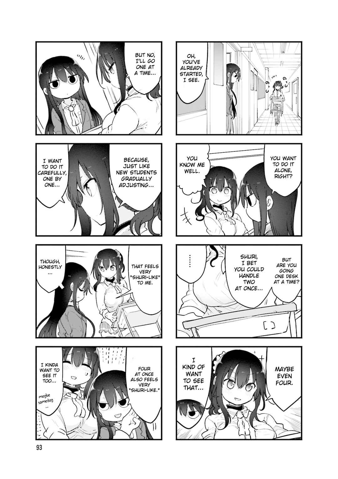 Komori-san wa Kotowarenai! Chapter 121 - Page 6