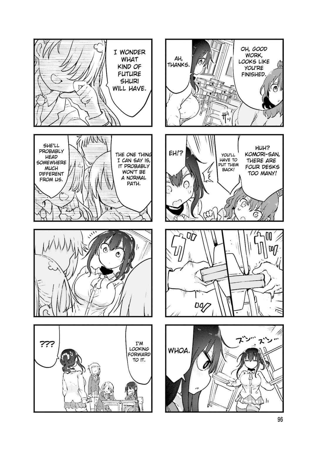 Komori-san wa Kotowarenai! Chapter 121 - Page 9