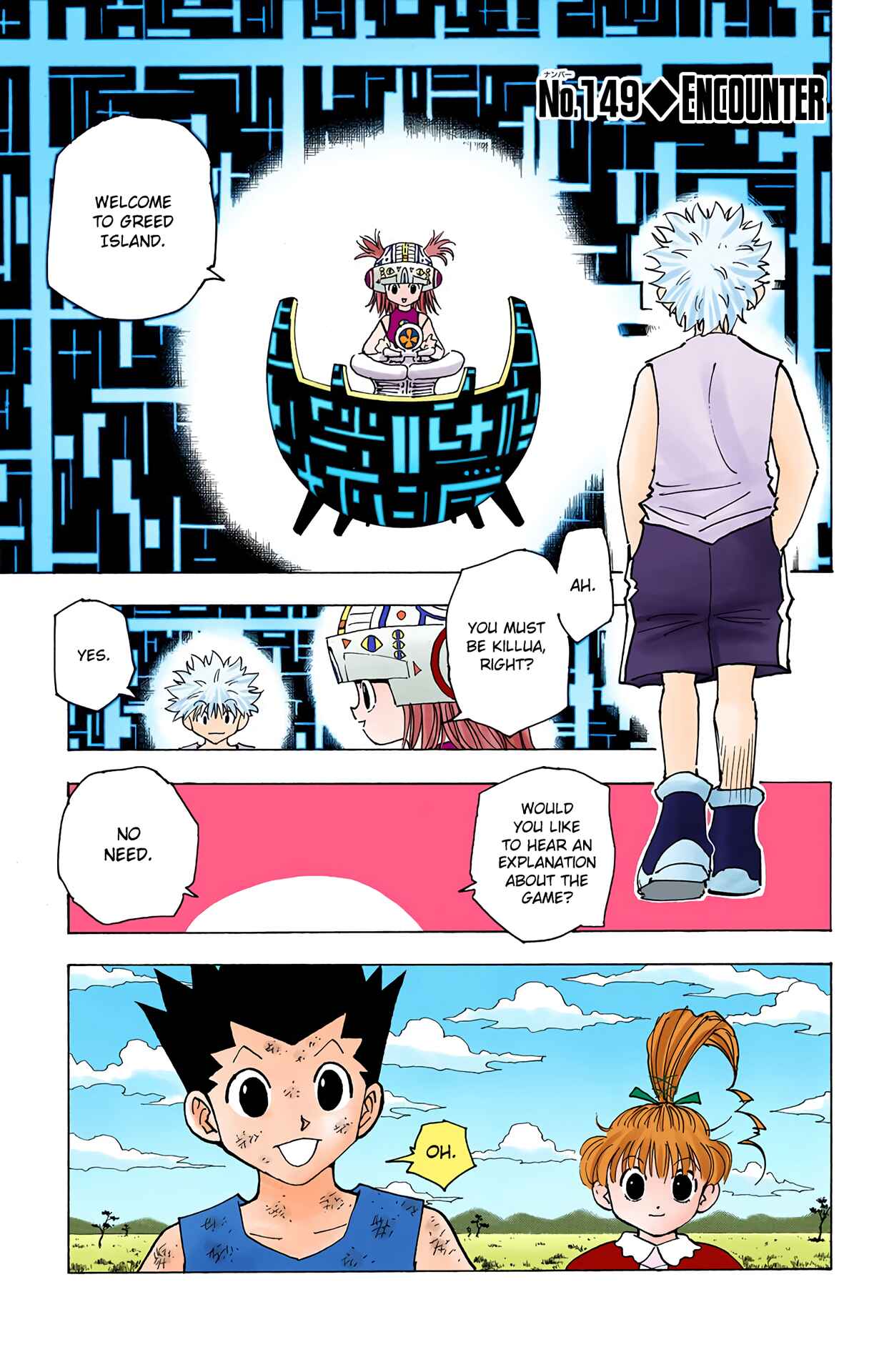 Hunter x Hunter (Official Colored) Chapter 149 - Page 1
