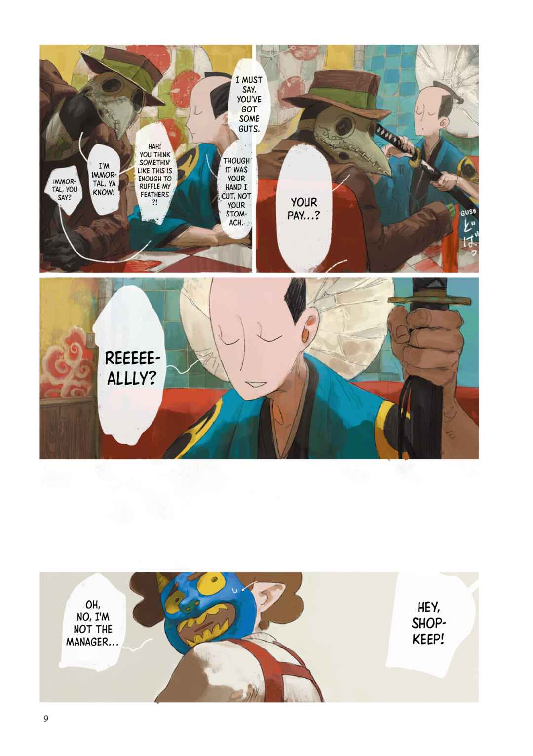 SAMURA Chapter 0 - Page 11