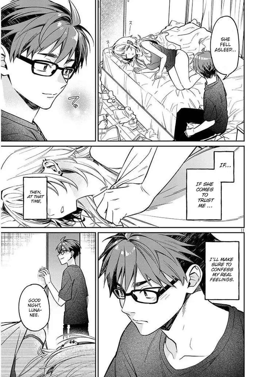 Kuse Tsuyo Kanojo wa Toko ni Izanau Chapter 16.1 - Page 11