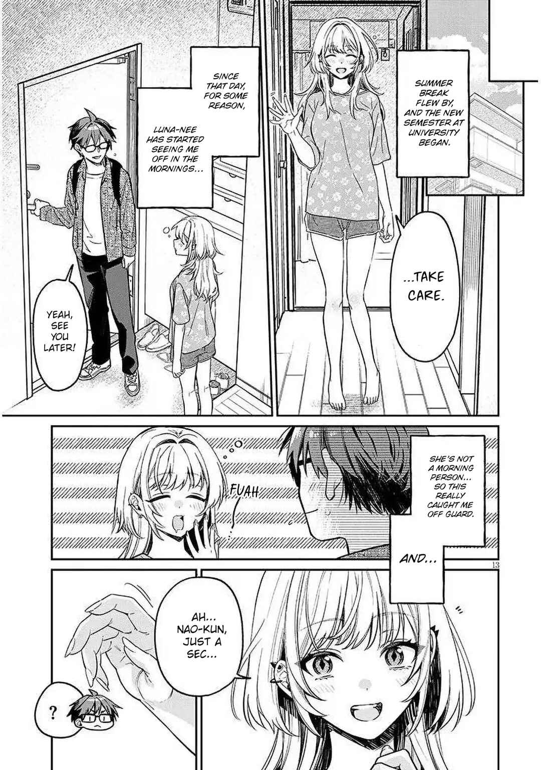 Kuse Tsuyo Kanojo wa Toko ni Izanau Chapter 16.1 - Page 13
