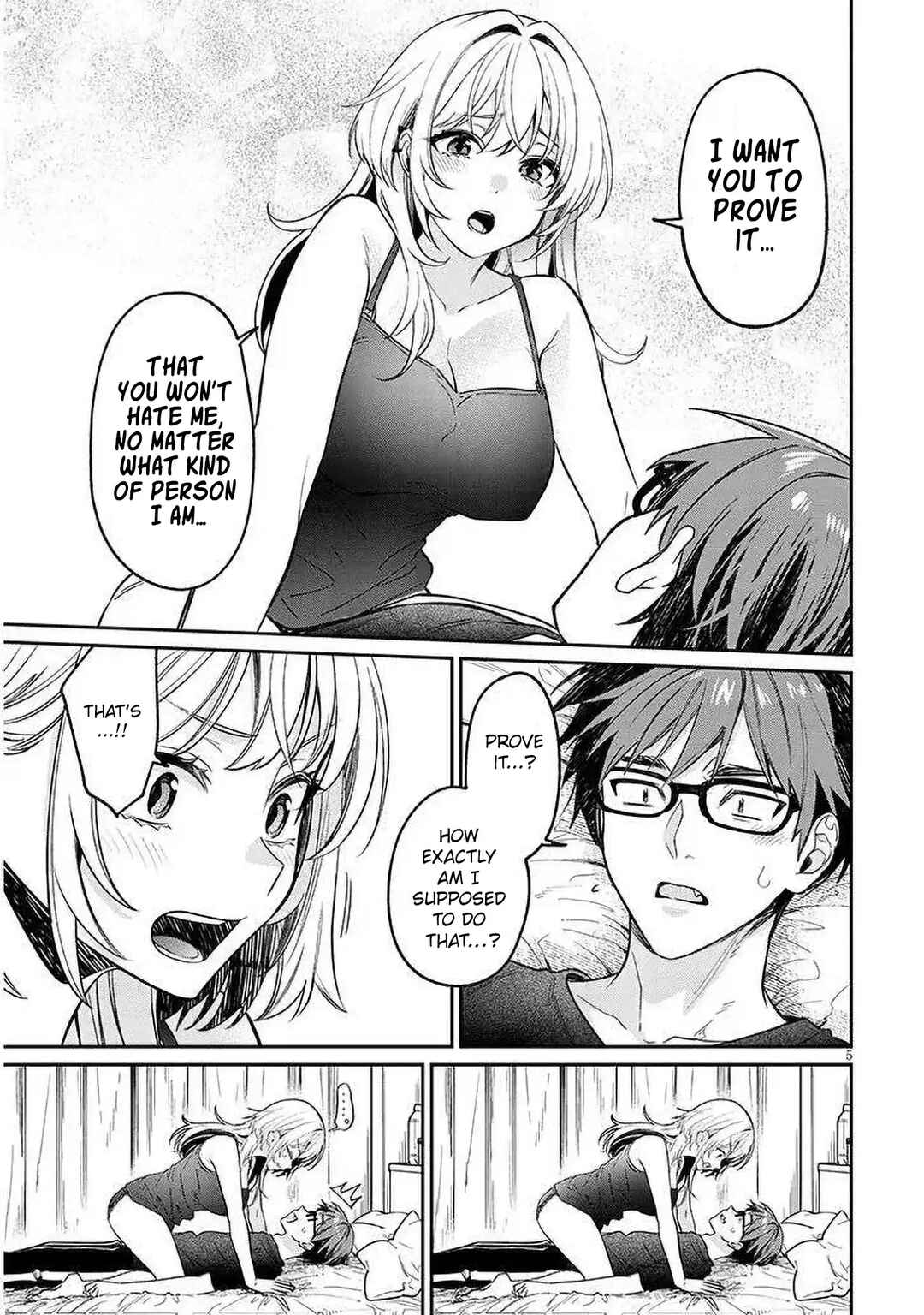 Kuse Tsuyo Kanojo wa Toko ni Izanau Chapter 16.1 - Page 5